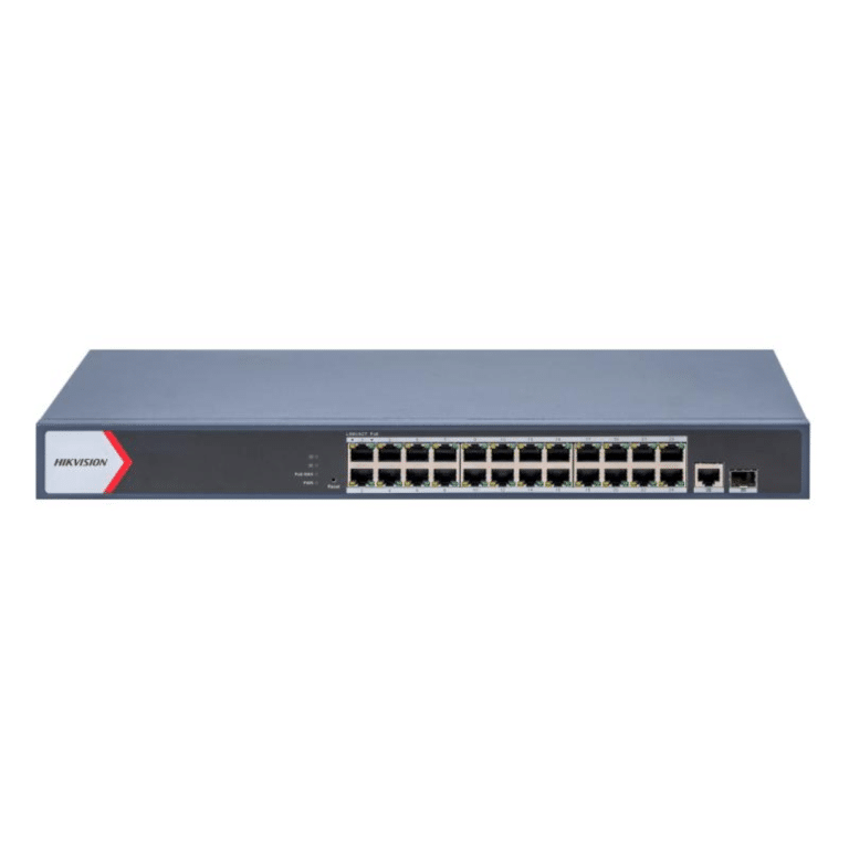 HIKVISION - SWITCH POE 24 CH 10/100/1000MB + 1 10/100/1000MB + 1 FIBRA GIGABITE 370W - All - 4494 - DS-3E1526P-EI/M