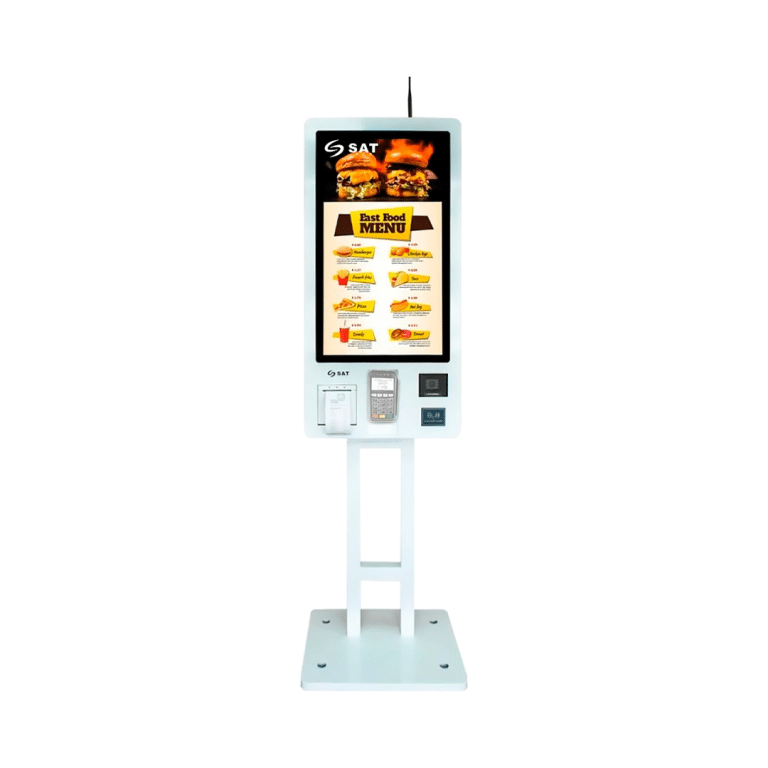 Kiosko Sat Transaccional Intel I5 8gb 128gb 32inch Wifi Rj45 Impresora Termica Lector Barras Wc Nfc - Computadores - KT32ACC5-11G8S128