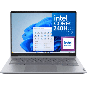 Laptop Lenovo Thinkbook 14 G8 Irl, Intel® Coret 7 240h_14" Wuxga Non-touch, 32.0gb, 1x1tb Ssd M.2 2242 Pcle Gen4 Qlc, Intel@ Graphics, Bt 5.1 Or Above,wi-fi 6 2x2 Ax, 100/1000m Ethernet, Fpr, 1080p Fhd, 3 Cell Li-ion 45wh, 65w, 1couriercarryin, Luna Grey-spanish (la) Freedos-21sg007lld