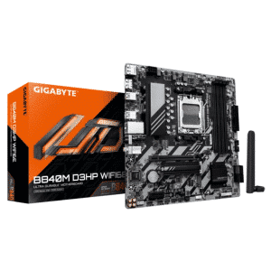Mainboard Gigabyte/b840m Ds3hp Wifi 6e Bt 5.3 Micro Atx Am5 Series 7000 8000 9000 Ddr5 - 889523057650 - B840MD3HPWIFI6E