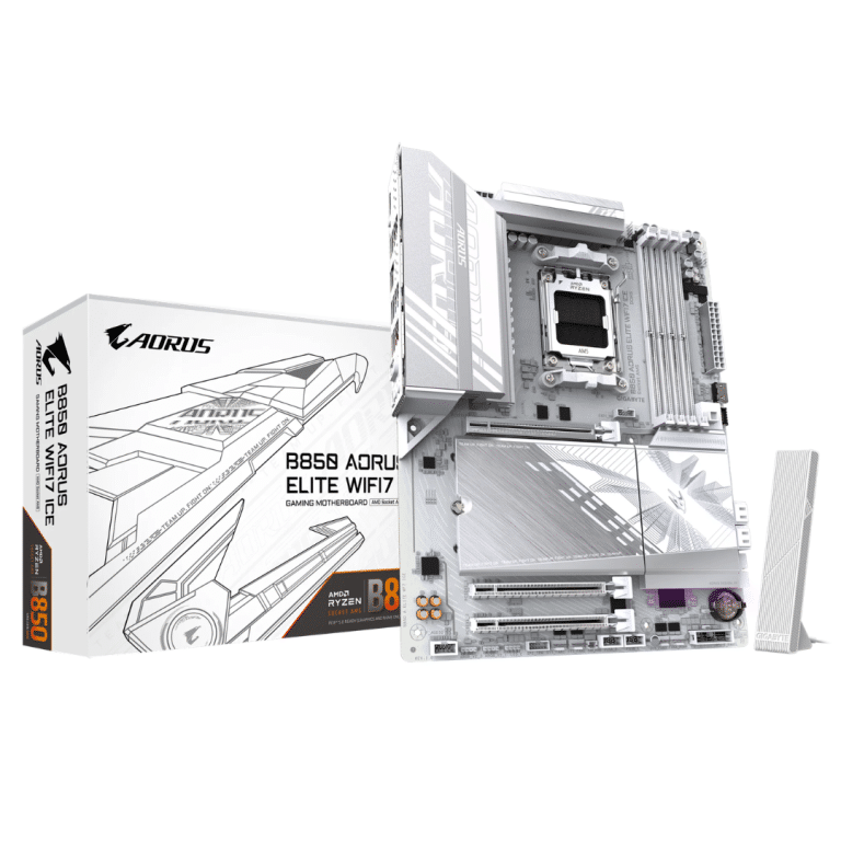 Mainboard Gigabyte/b850m Aorus Elite Wifi7 Ice-p Micro Atx Am5 Ddr5 9mb85me7p-00-g11 - 889523051153 - B850MAELTWF7ICE-P1.1