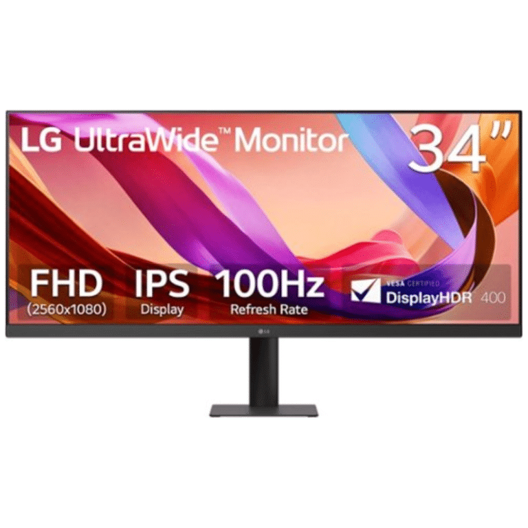Monitor Lg 34inch Utrawide Led Ips 2560x1080 Uwfhd 100hz 5ms Hdmi Dp Black - Monitores - 34U511A-B