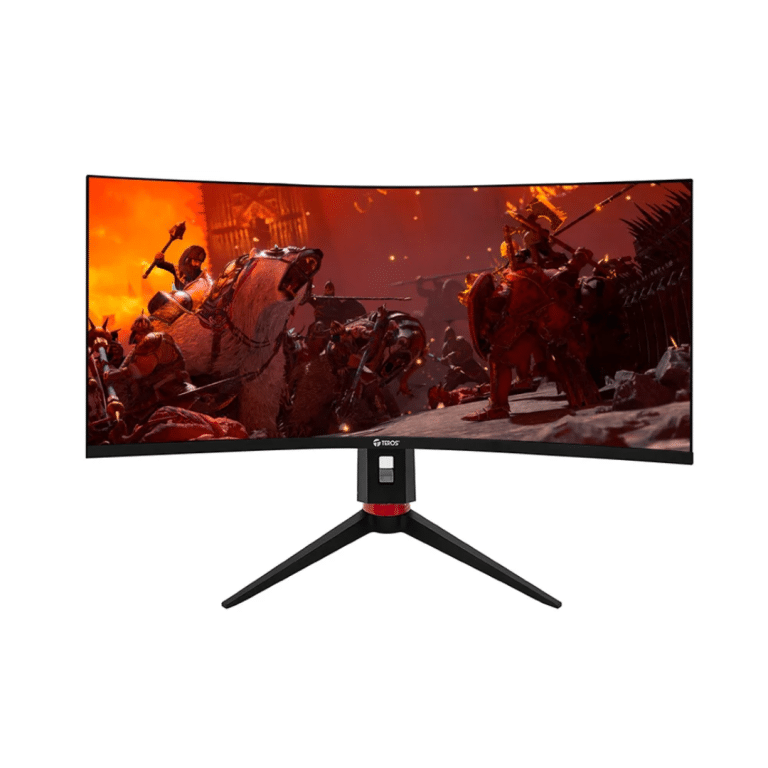 Monitor Teros Gaming Te-3412g 34 Pulg Curvo Uwqhd Va 3440x1440 180hz 1ms Audio Out Hdmi Dp - TE-3412G