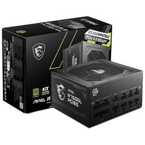 MSI MSI PS MAG A750GL PCIE5 II 750W 80+ Gold full modular APFC ATX3.1 Retail PS 294255 MAGA750GLPCIE5II