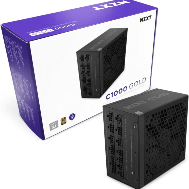 NZXT NZXT PS PA-0G2BB-US 1000W ATX3.1 80Plus Gold Fully Modular Black Retail PS 287057 PA-0G2BB-US