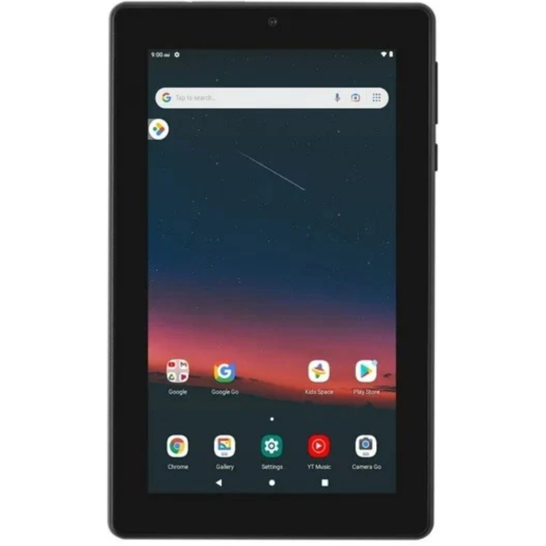 Onn Surf Tablet Gen 3 MTK Quad-core 32GB Emmc 2GB 7" (1024x600) TOUCHSCREEN Android 12 Go 2 Cameras CHARCOAL - TBGRY100071481 - ONN