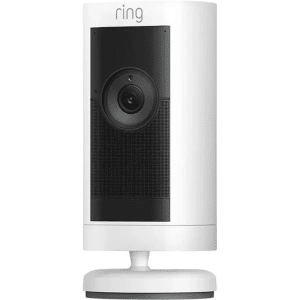 Ring Stick Up Cam Pro Battery Indoor/outdoor Security Camera With 3D Motion Detection, HDR Video And Color Night Vision - White - B09CKN55DW - Ring