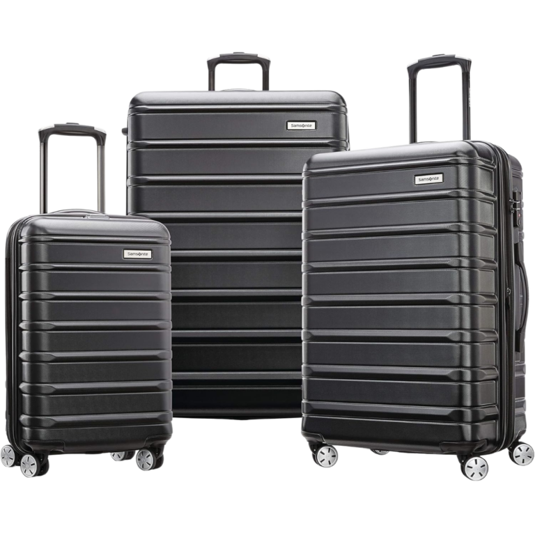Samsonite Omni 2 Hardside Expandable Luggage With Spinner Wheels, 3-Piece Set (19/ 24/ 28), Midnight Black - 138451-1548 - Samsonite