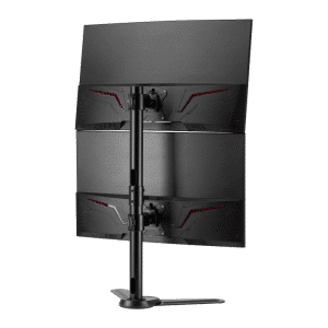 Base Para Monitor Siig Siig Ac Ce-mt3f11-s1 Adjusting Vertical Dual Monitor Steel Stand - 17 To 32 Ac 251003 Ce-mt3f11-s1