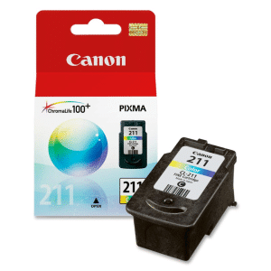 Tinta Canon 211 Color Mp240/mp250/mp480/mp490/mx320/mx330 255 Pag Cl211 - 013803215038 - 2976B017AA