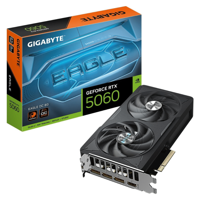 Tarjeta De Video Gigabyte/geforce Rtx 5060 Eagle Oc 8g Gddr7 Pci-e 5.0 9vn5060eo-00-g10 - 889523050705 - GV-N5060EAGLEOC-8GD
