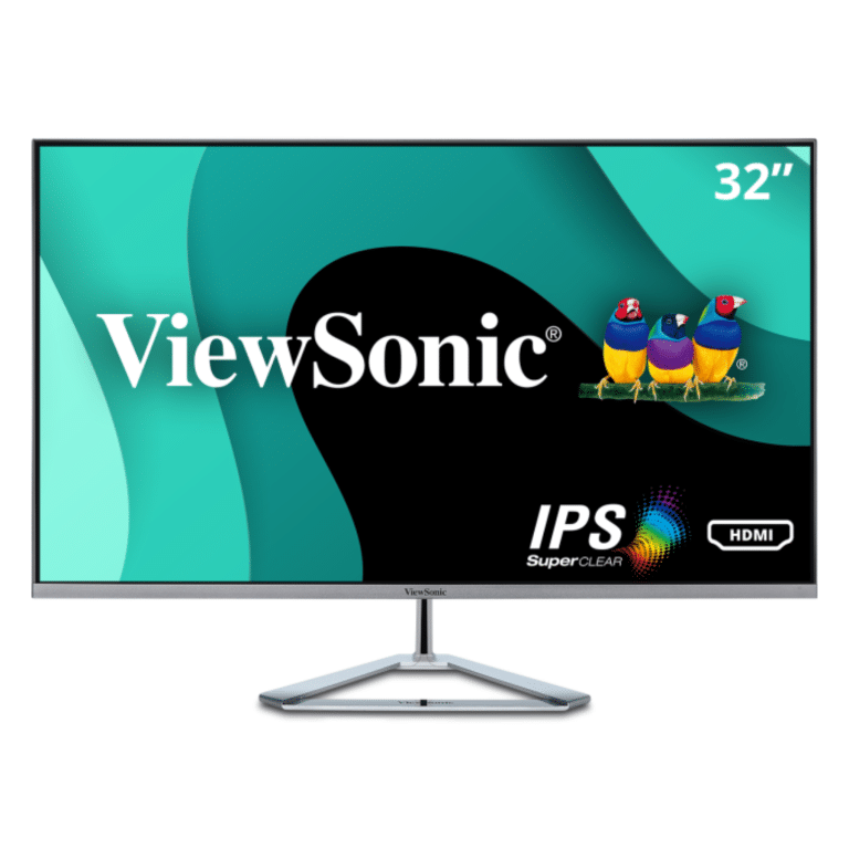 ViewSonic ViewSonic MN VX3276-MHD 32 1080P IPS w a Stylish Ultra-Slim Frameless Design MN 220488 VX3276-MHD