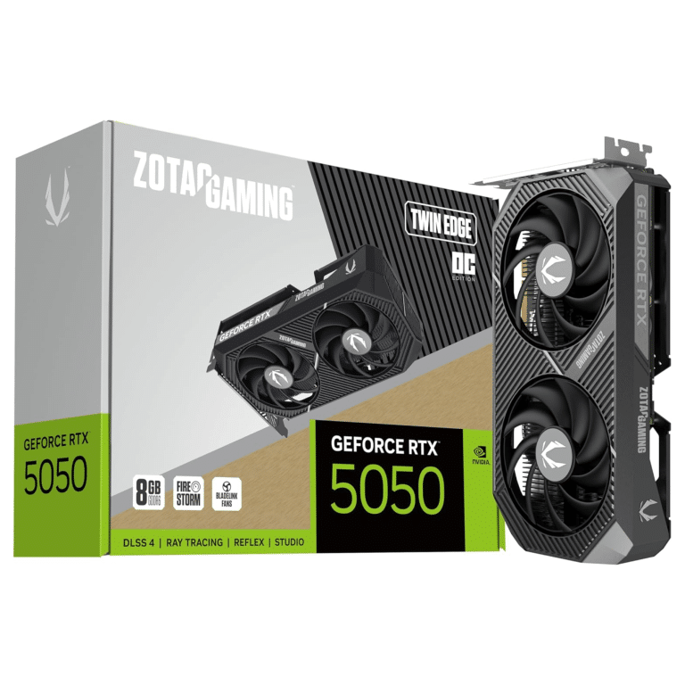 Zotac ZOTAC VCX ZT-B50500H-10M GeForce RTX 5050 Twin Edge OC 8GB GDDR6 128bit PCIE VC 300219 ZT-B50500H-10M