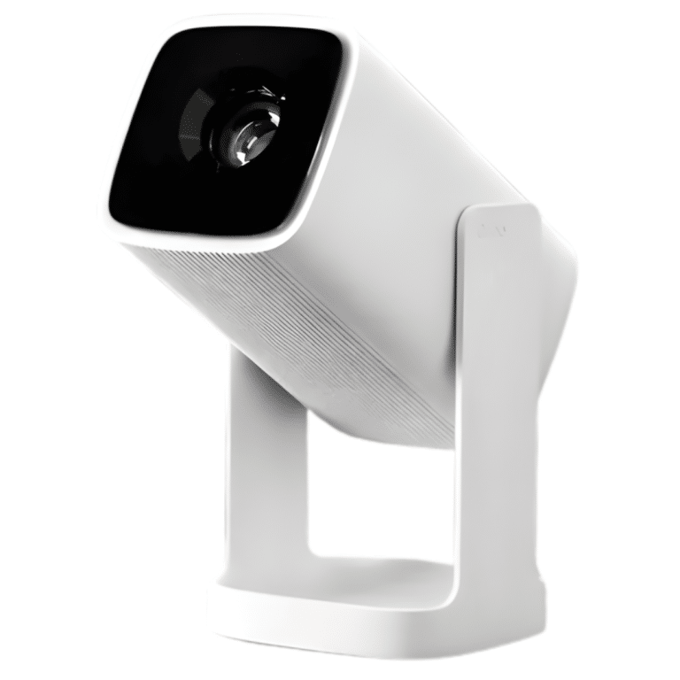 Proyector Wanbo By Xiaomi Cube 1 - 350 Ansi, DiseÑo Todo En Uno, Soporte Ajustable De 230°, Enfoque AutomÁtico, Android Tv 14 Integrado, Altavoz: 8 W. ResoluciÓn FÍsica 1080 White –