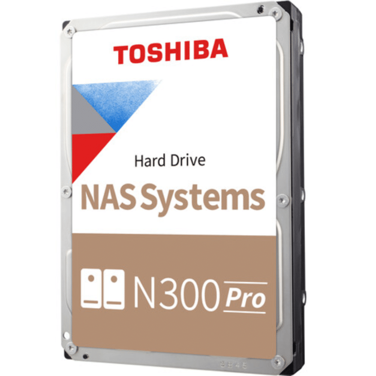 Toshiba 16 TB 3.5" N300 PRO NAS 7200 RPM  - HDWG81GXZSTB