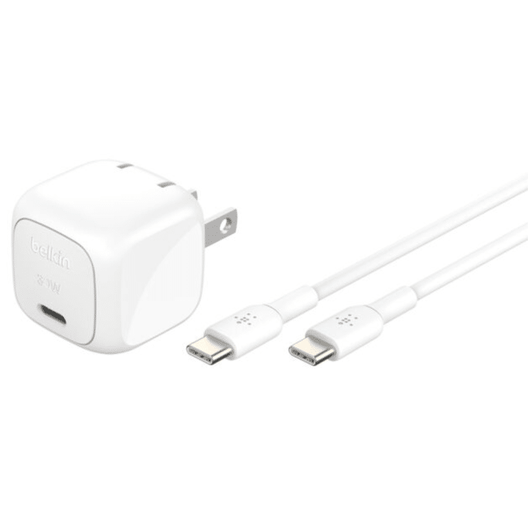 Belkin - Charging stand / battery charger - 30 Watt - Lithium - Para Universal - WCA008dq1MWH-B6 - Celulares - Baterías y Cargadores - WCA008dq1MWH-B6