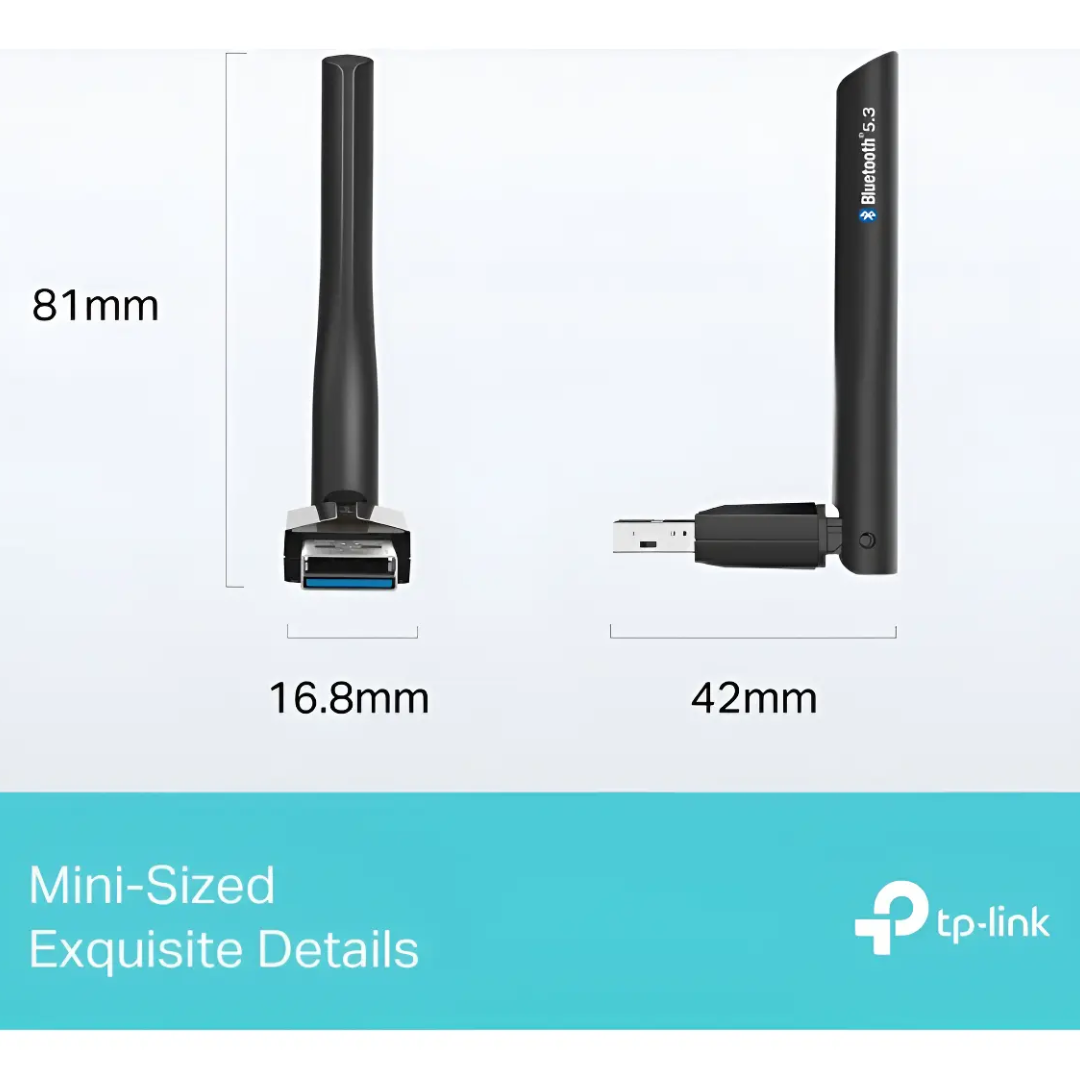 Adaptador Usb Largo Alcance Ub500 Plus Bluetooth 5.3 - Redes - UB500 Plus (6)