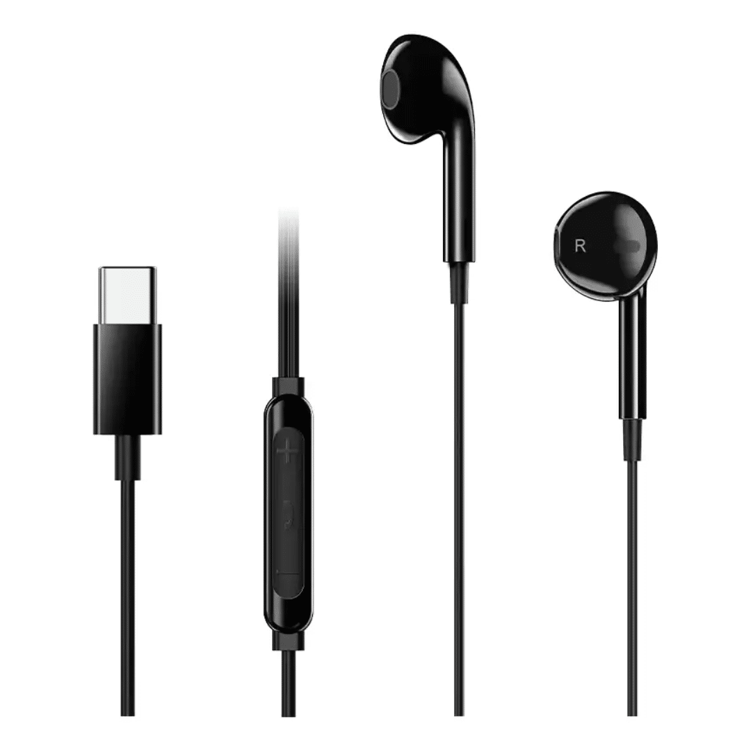 Audifono Con Microfono Genius Hs-m365 In-ear Usb-c Negro - Headset - 31710030400 (3)
