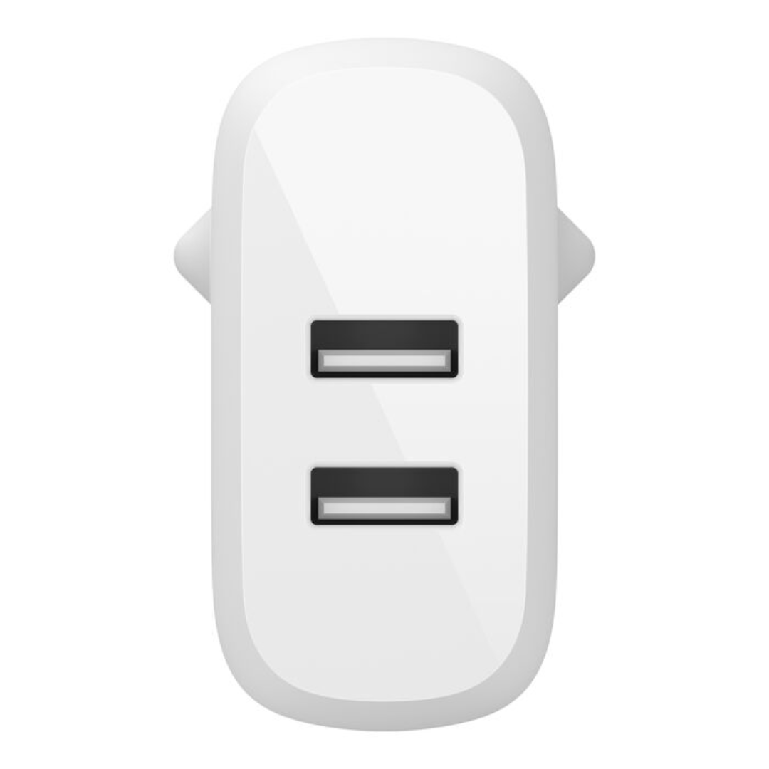 Belkin - - 24 vatios - 4.8 A - 2 conectores de salida (2 x USB) - Celulares - Baterías y Cargadores - WCB