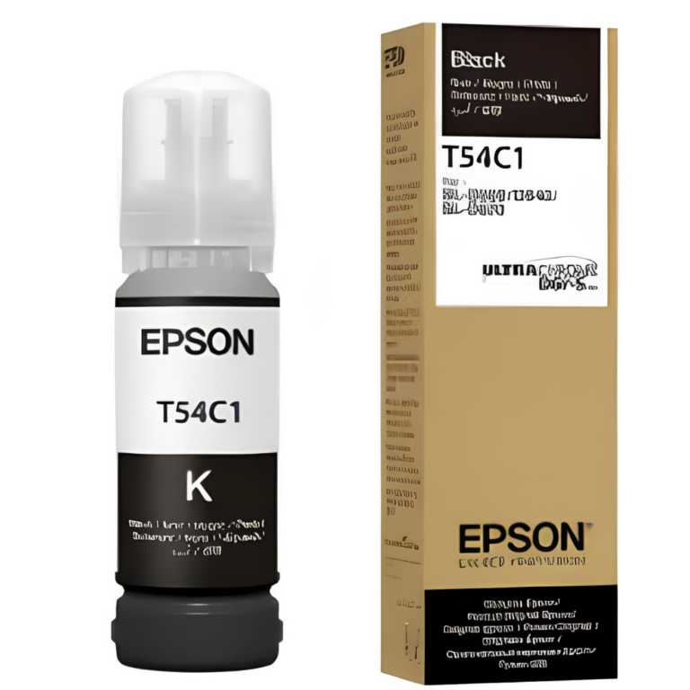 Botella Epson Ultrachrome T54c Black Surelab D570 70ml - Suministros - T54C120