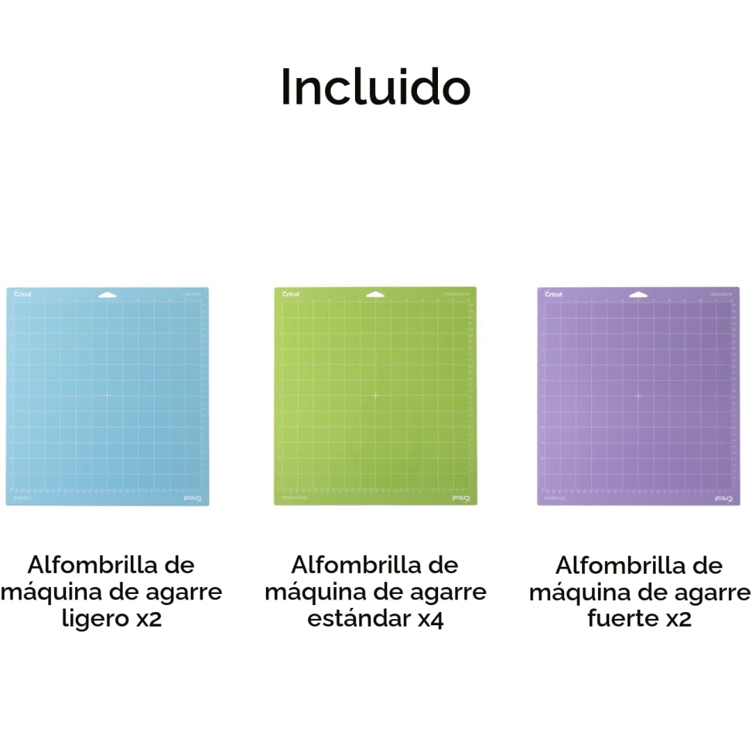 CRICUT VARIETY PACK CUTTING MAT 12X12 (9) AMZ - 2012133