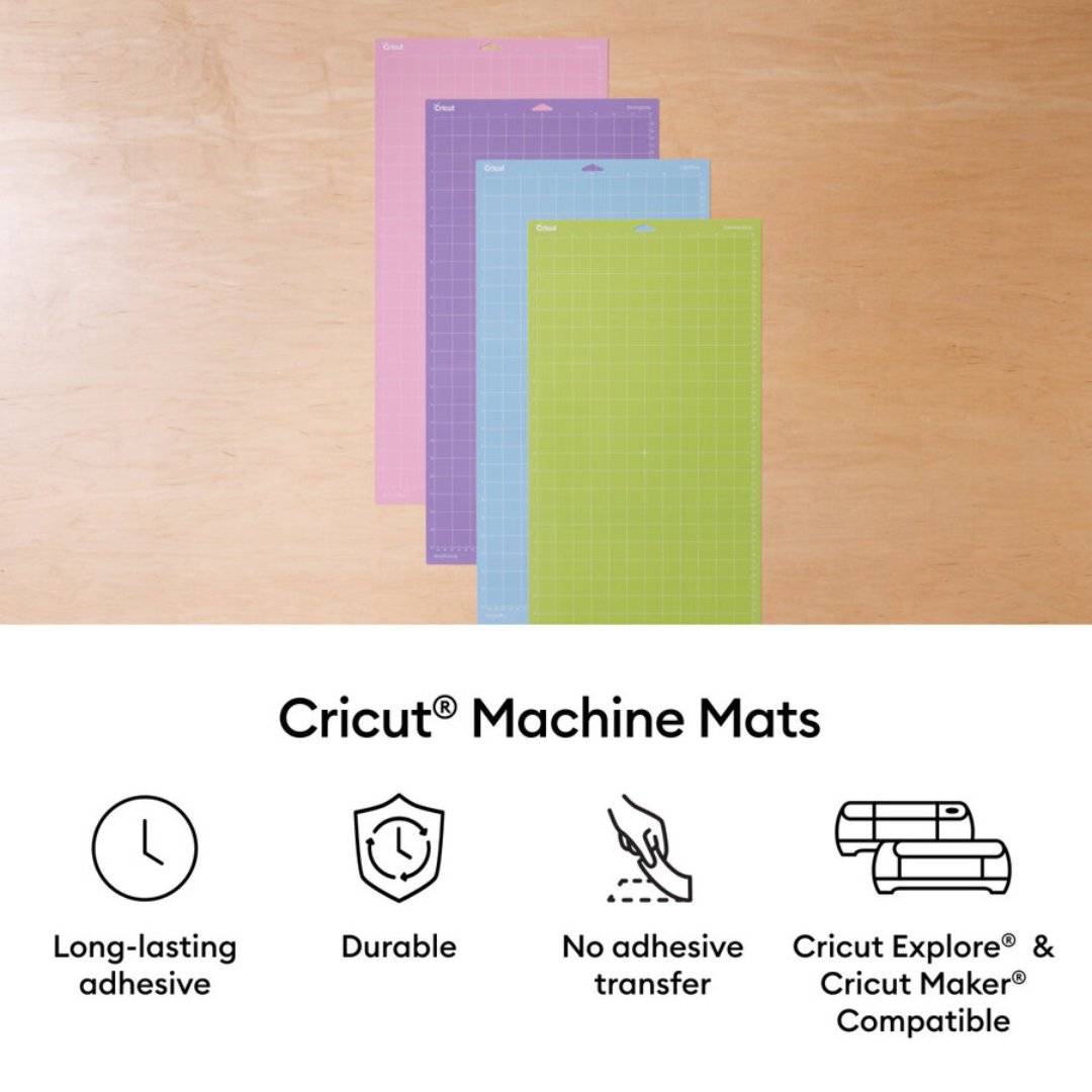 CRICUT VARIETY PACK CUTTING MAT 12X24 (7) AMZ - 2012129