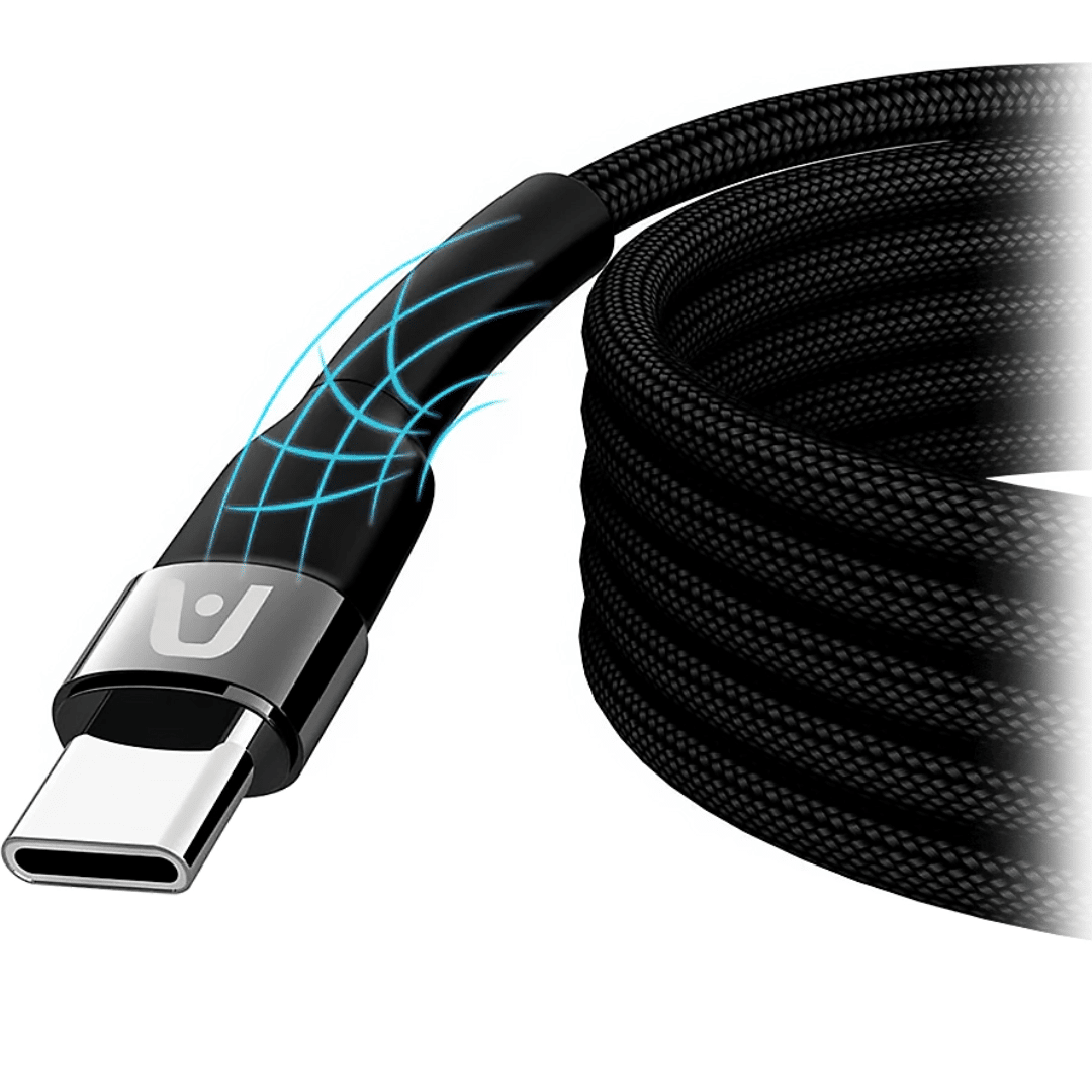 Cable Argom Duraspeed Type-c To Type-c 240w Ultra Fast Charge 1.8mts Black - Cables - ARG-CB-0073BK (2)