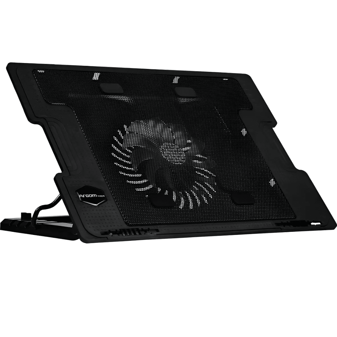 Cooling Pad Argom Cf-1594 Ajustable Negro - Ventiladores (1)