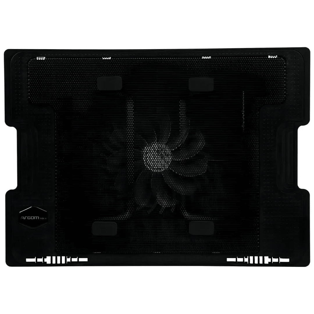 Cooling Pad Argom Cf-1594 Ajustable Negro - Ventiladores (2)