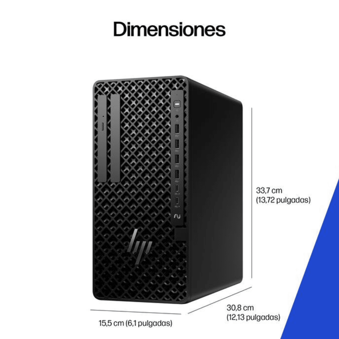 Cop. Hp Z1 G1i Intel Ultra 7 265 32gb 1tb Vid-rtx5060-168gb Hdmi D 2usb-c 10usb-a W11-pro Tower - (6)
