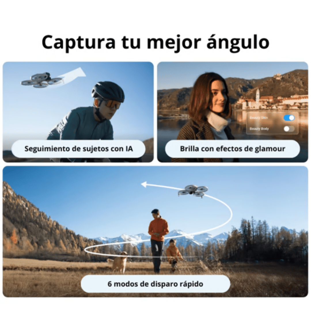 DJI - Drone - Flip Fly More Combo (DJI RC 2) - Juguetes - Drones - 6941565992536 (5)