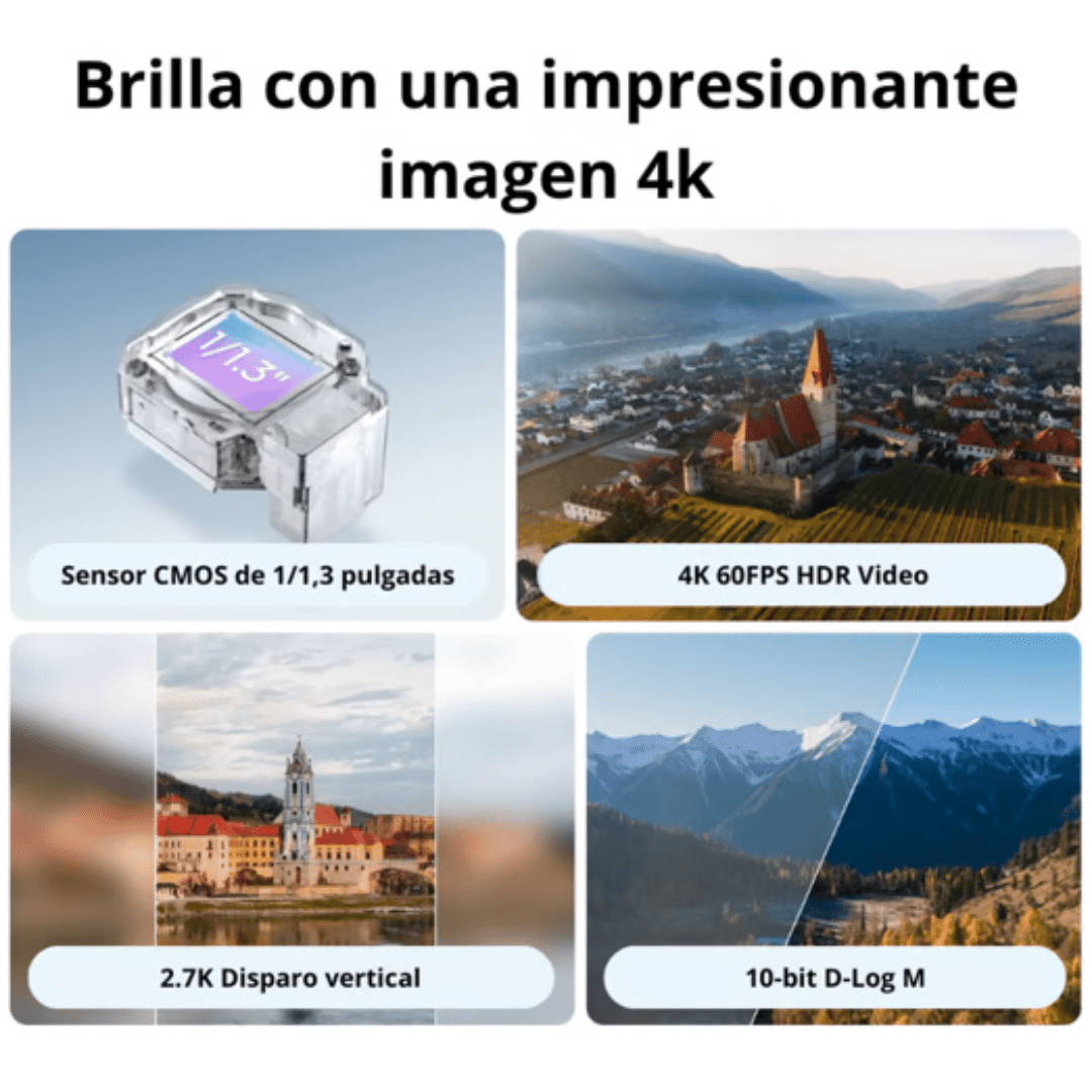 DJI - Drone - Flip Fly More Combo (DJI RC 2) - Juguetes - Drones - 6941565992536 (6)