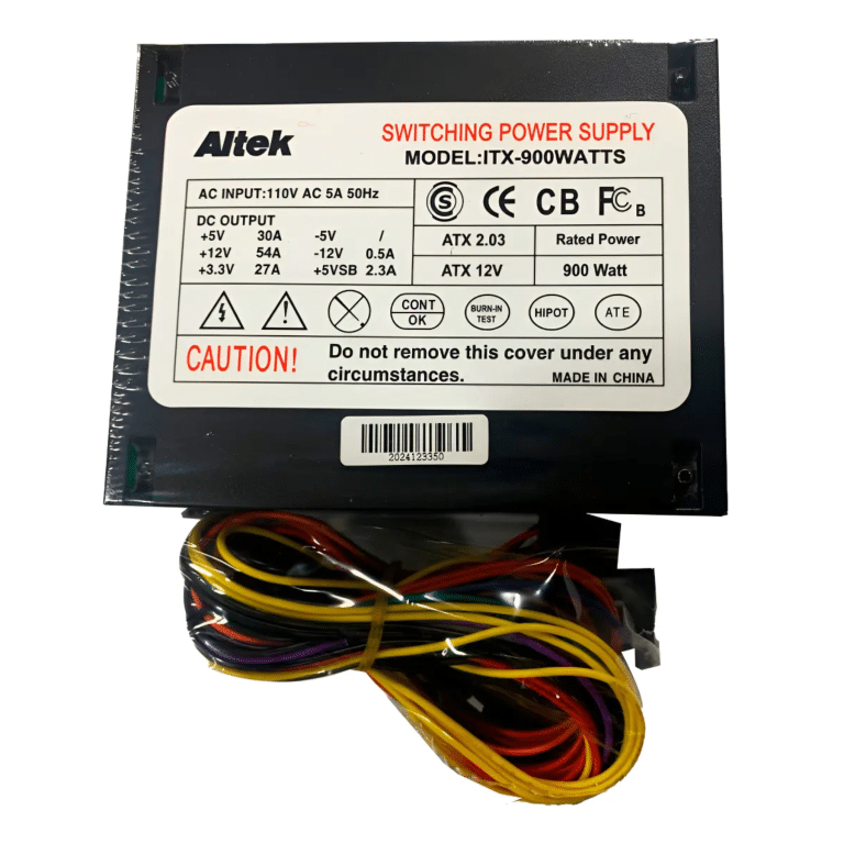 Fuente De Poder Altek Atx 900w 24p - Fuente De Poder - ATX-900W