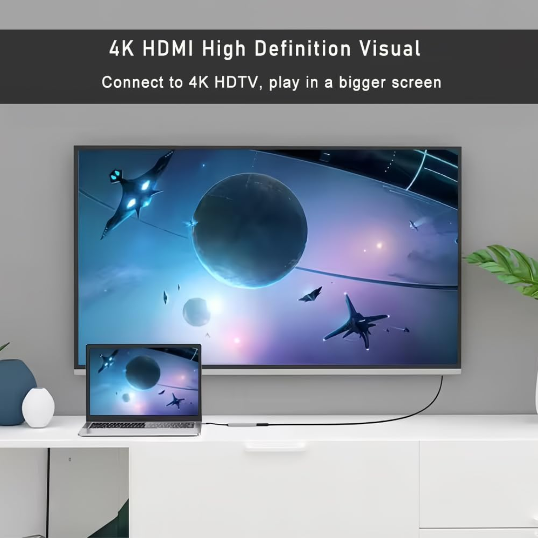 Hub 5 En 1 Dual Usb3.0 - Usb-c With 3usb Sd Usd Silver - Accesorios - DOUSB4251 (3)
