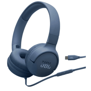 JBL T520 Headphone on Ear Cable C Blue  - JBLT520CBLUAM