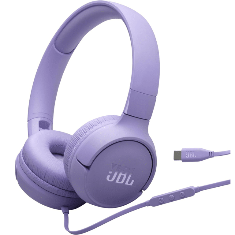 JBL T520 Headphone on Ear Cable C Purple  - JBLT520CPURAM