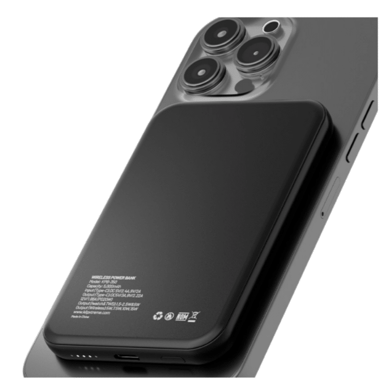 Klip Xtreme - Power bank - 24 pin USB-C - Lithium polymer - Para Smartphones - Wireless Charging - Celulares - Baterías y Cargadores - KPB-350