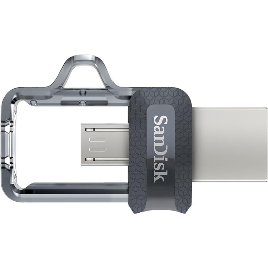 SanDisk Ultra Dual - Unidad flash USB - 128 GB - USB 3.0 micro USB - Memorias - Unidades Flash USB - (4)