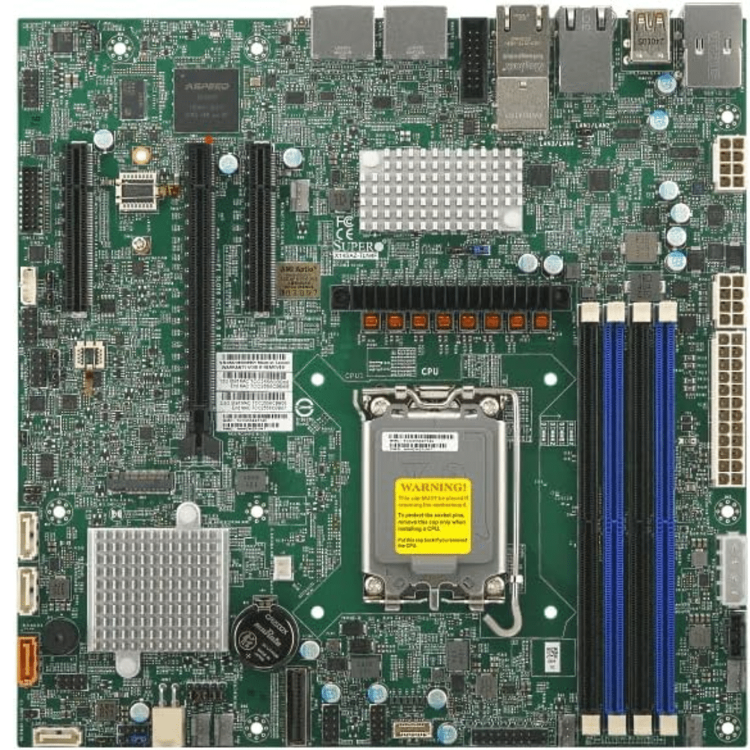 Supermicro Supermicro MB MBD-X14SAZ-TLN4F-O W880 Socket V1 LGA1851 Max192GB DDR5 MicroATX MB 295480 MBD-X14SAZ-TLN4F-O