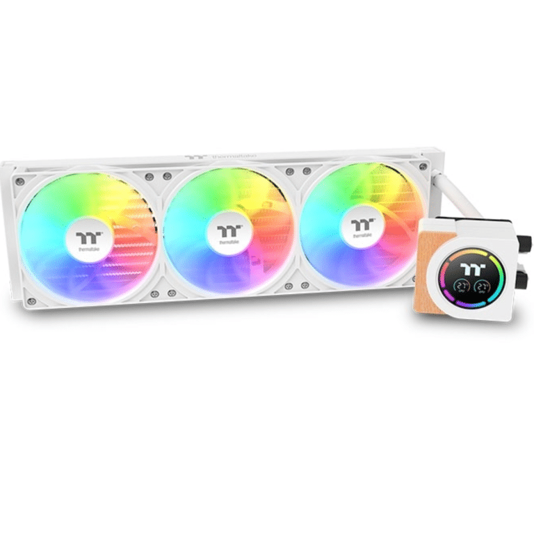 Thermaltake LB360-S ARGB Sync AIO Liquid Cooler - Snow Edition | SKU FAN-LB360W - FAN - FAN-LB360W - THERMALTAK - 840480307073 - CL-W500-PL12SW-A