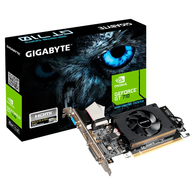 Video Gigabyte Gv-n710d3-2gl 2gb Ddr3 64bit Dvi-d Hdmi D-sub Pci-e 2.0 - Tarjetas De Videos