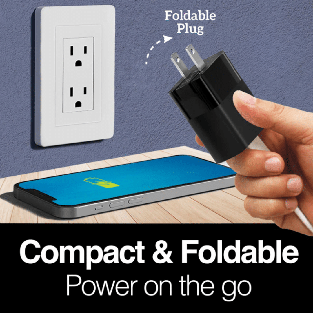 Wall Charger Dual Argom Volta P5 Gan Ii 45w Carga Rapida 2 Cont Type-c Nebro - Accesorios - ARG-AC-0134BK (2)