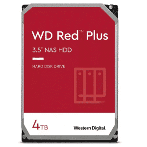 Western Digital WD Red Plus - Hard drive - Internal hard drive - 4 TB - 3.5" - 5400 rpm - Almacenamiento - Discos Duros Internos - WD40EFZZ