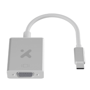 Xtech - Display adapter - USB Type C - VGA - Aluminum silver - XTC-552 - Accesorios para Computadores - Cables - XTC-552