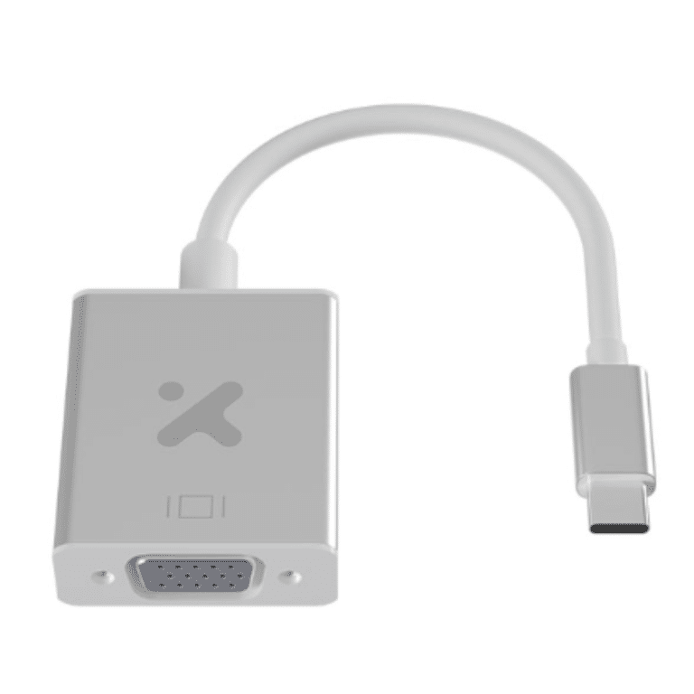Xtech - Display adapter - USB Type C - VGA - Aluminum silver - XTC-552 - Accesorios para Computadores - Cables - XTC-552