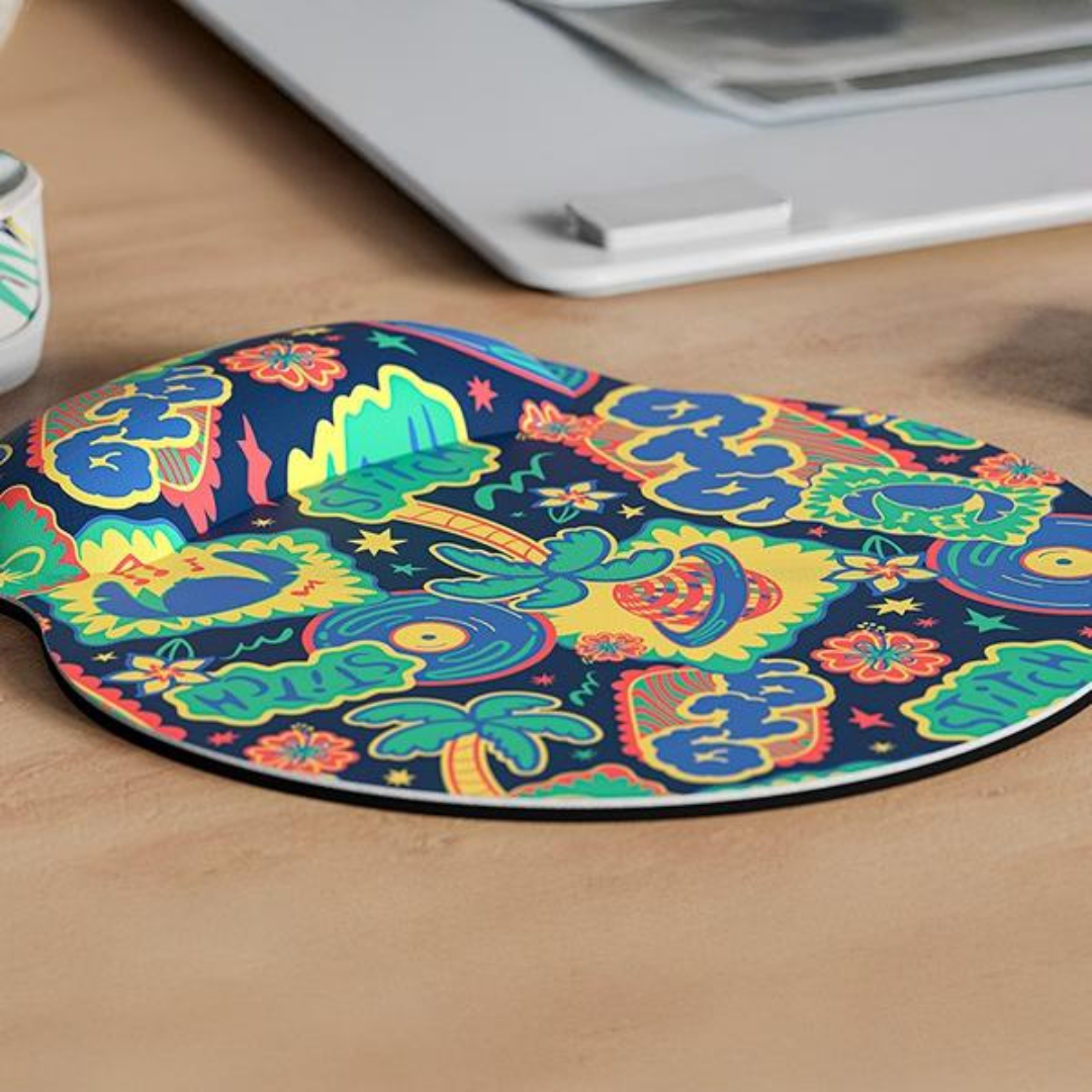 Xtech - XTM-DKT1ST - Mouse and mouse pad kit - 2.4 GHz - Wireless - Stitch KT1ST - D (4)