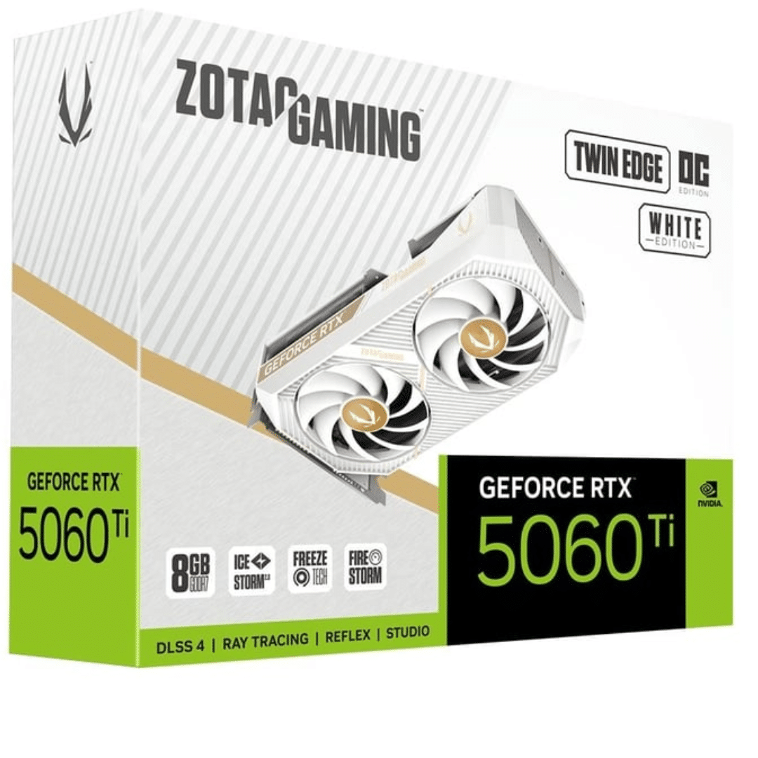Zotac ZOTAC VCX ZT-B50610Q-10A GeForce RTX 5060 Ti 8GB Twin Edge OC White 8GB GDDR7 VC 305511 ZT-B50610Q-10A (6)