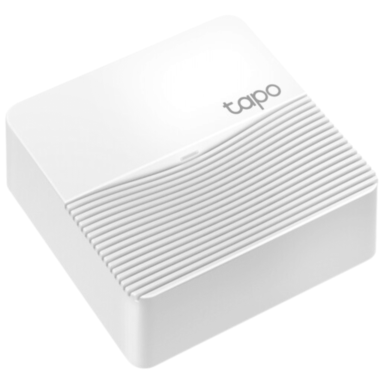 Hub Inteligente Con Alarma Integrada Y Ranura Para Microsd Tplink Tapo H200 Hasta 64 Dispo Y 4 Camaras Hasta 512gb/rj45 – Tapo H200