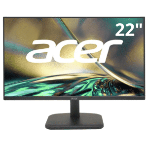 Acer Ek221q 22" 1920x1080 100hz Va 1ms Vrb 250nit Hdmi Vga Ek221q H Black - New Factory Sealed - 1 Year Manufacturer Warranty - UM.WE1AA.H01