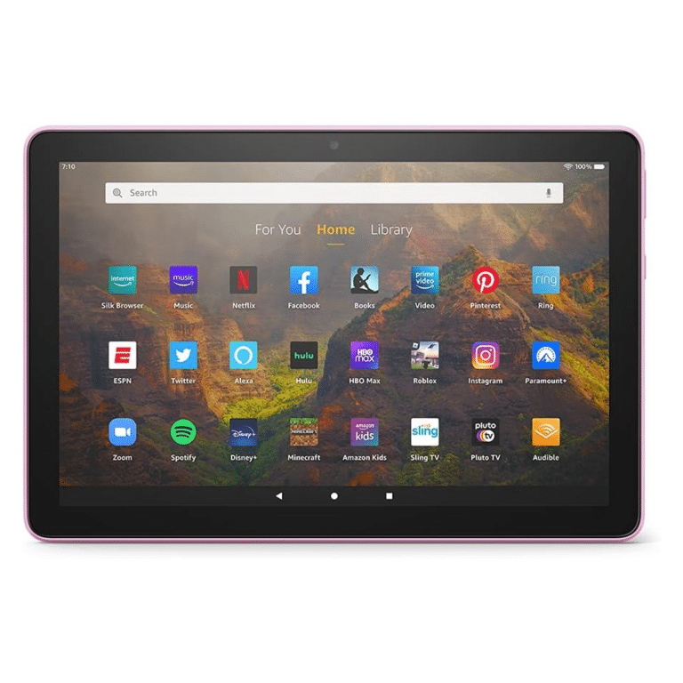 Amazon Fire Hd 10 2021 32gb Lavender - New Factory Sealed - 1 Year Manufacturer Warranty - 840080502274